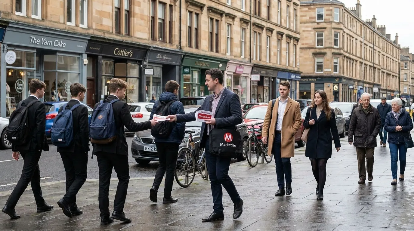 How to plan a local leaflet campaign in Glasgow