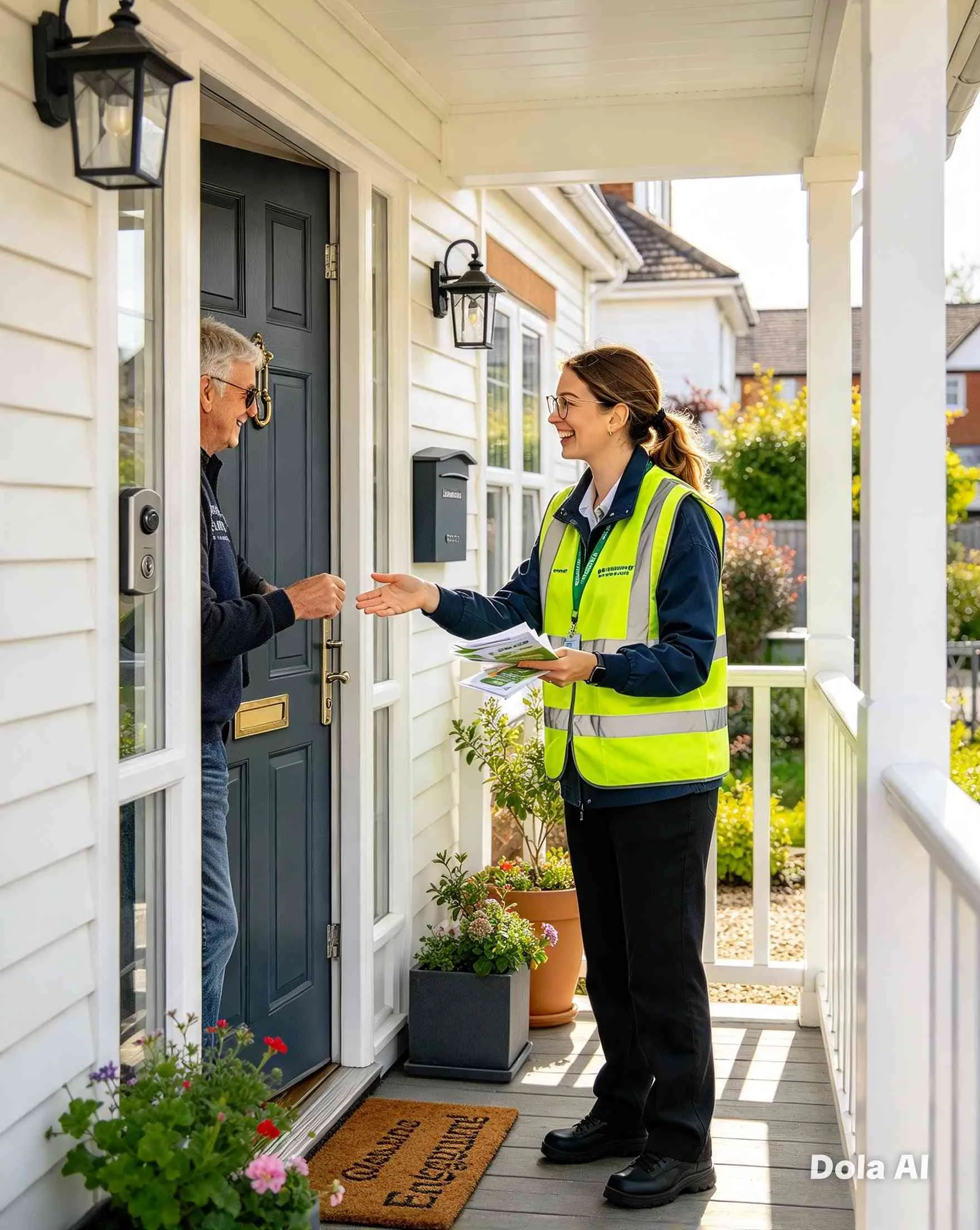 leaflets distributor