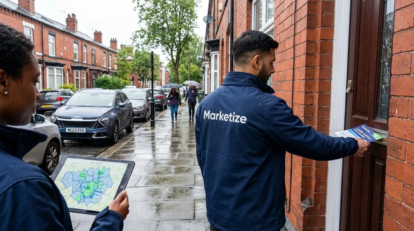 Leaflet delivery services in Manchester